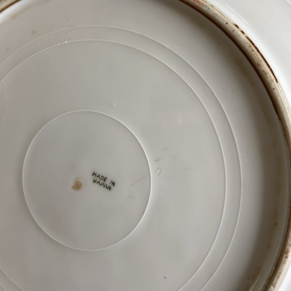 2 oriental plates euc Vintage made in Japan matching - Picture 5 of 5